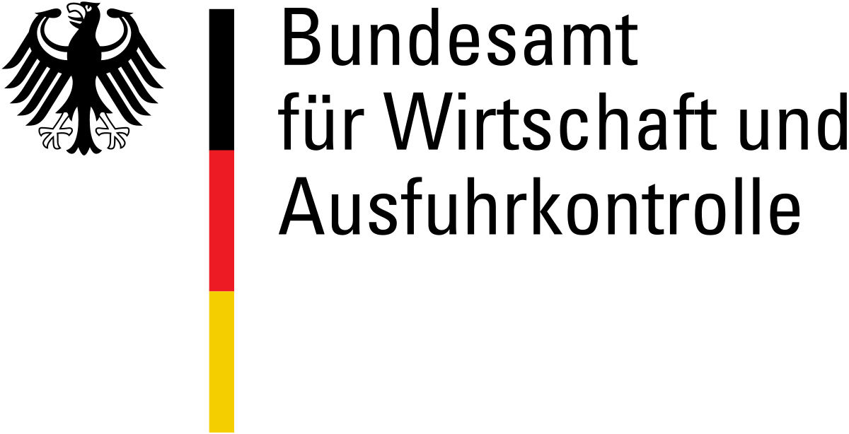 Logo Bundesamt für Wirtschaft und Ausfuhrkontrolle (BAFA)